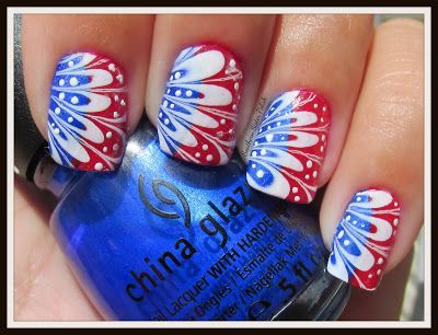 Via: www.pinterest.com/jenikeller/4th-of-july-nail-art Via: www.pinterest.com/jenikeller/4th-of-july-nail-art