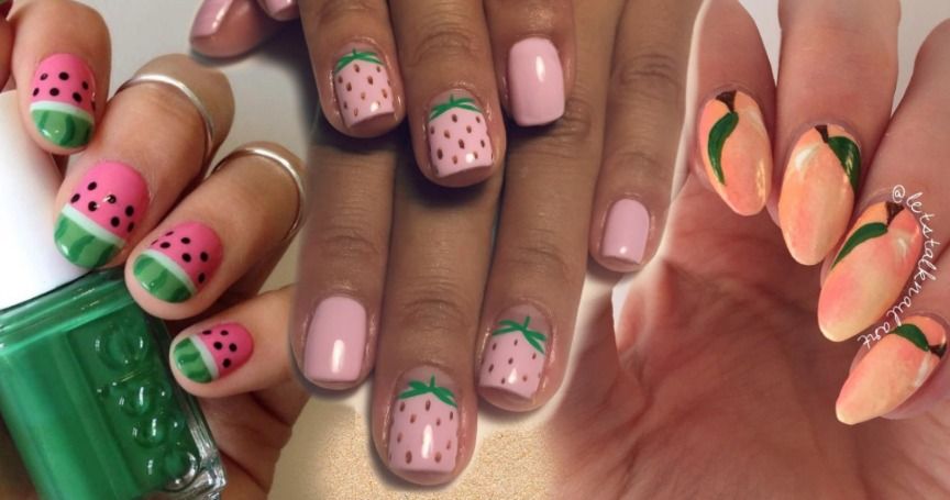 15 Fruit-Inspired Nail Art Designs To Refresh Your Summer 15 Fruit-Inspired Nail Art Designs To Refresh Your Summer