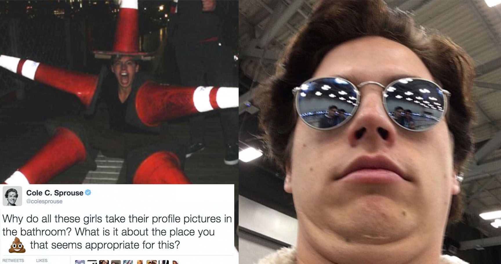 Hilarious Cole Sprouse Tweets That He Doesn't Want Anyone To See