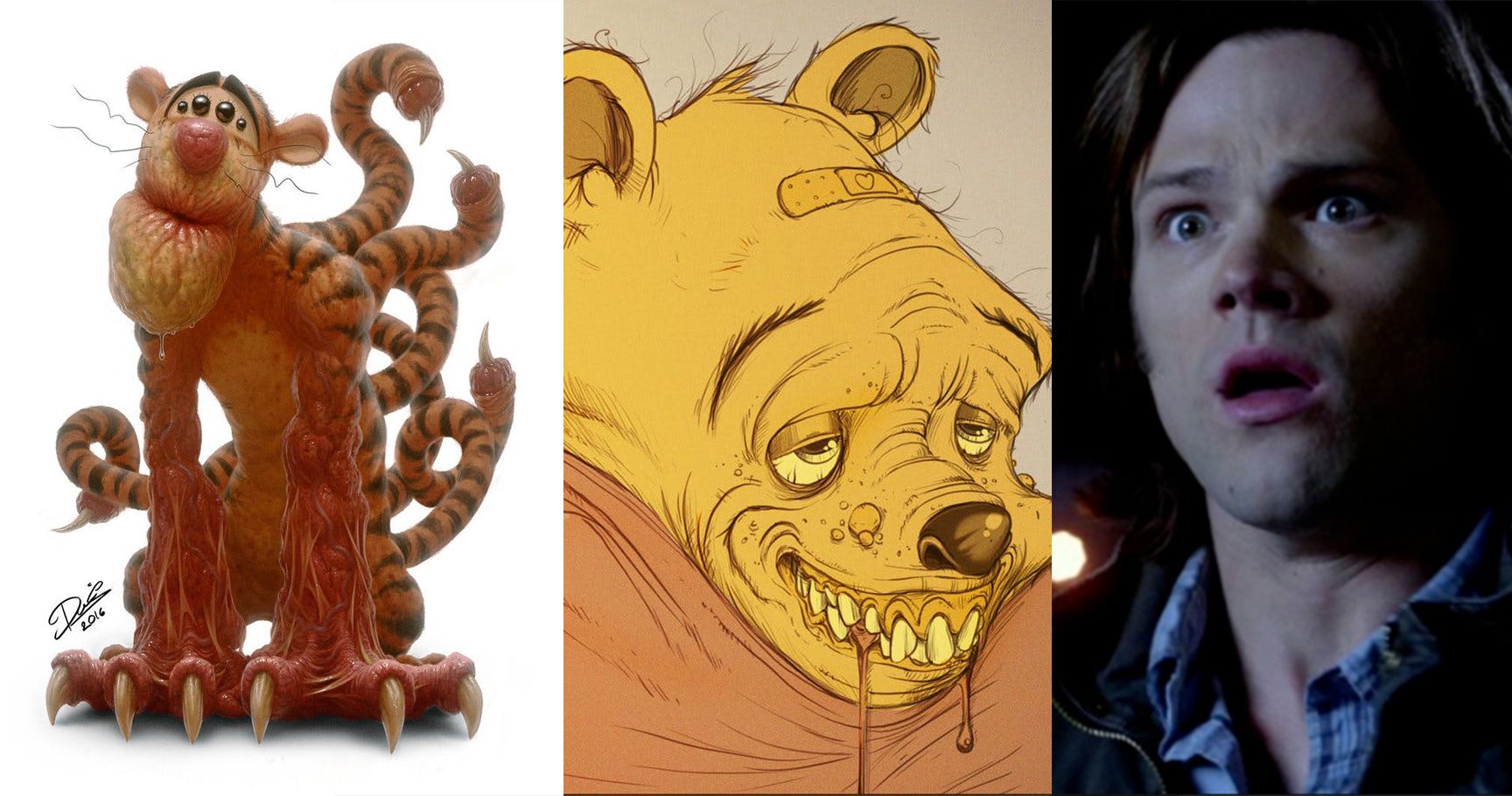 Horrifying Disney Fan Artworks That Turned Fairytales Into Nightmare Fuel