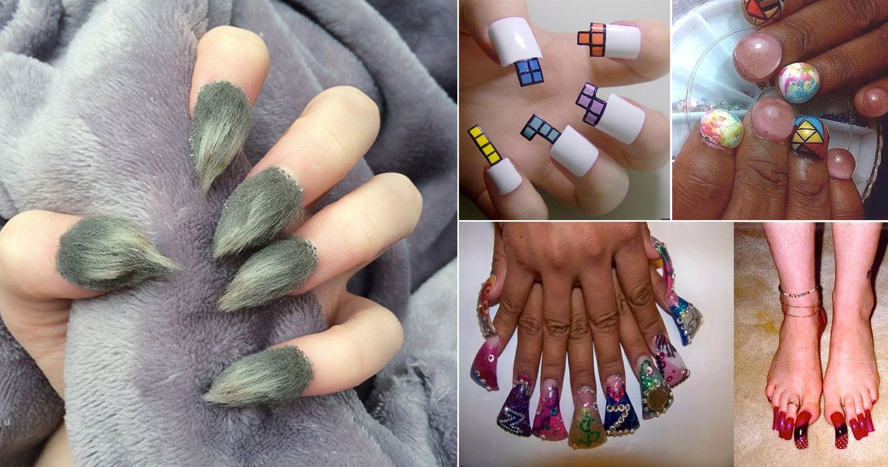 15 Epically Bad Nail Art Fails That Take It Too Far | TheThings