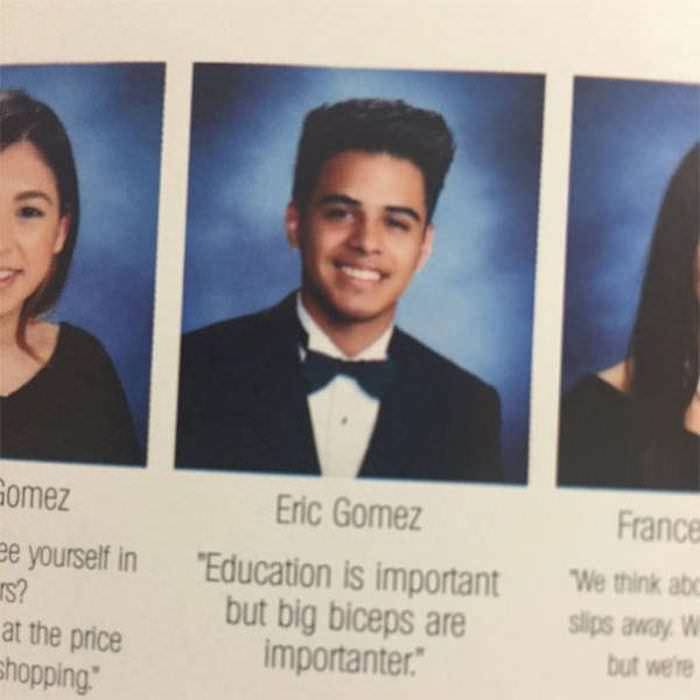 18 Hilarious Yearbook Quotes That Are The Valedictorians Of Their Class 18 Hilarious Yearbook Quotes That Are The Valedictorians Of Their Class