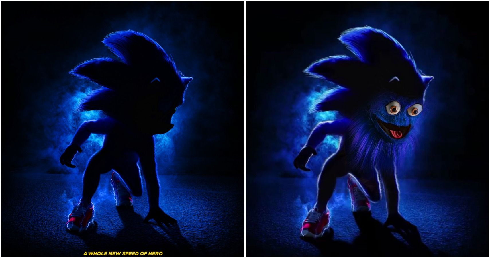 Sonic the Hedgehog Live-Action Movie Poster Sparks Memes