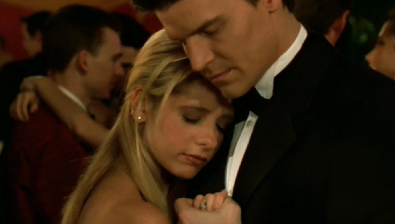 Buffy And Angel At The Prom