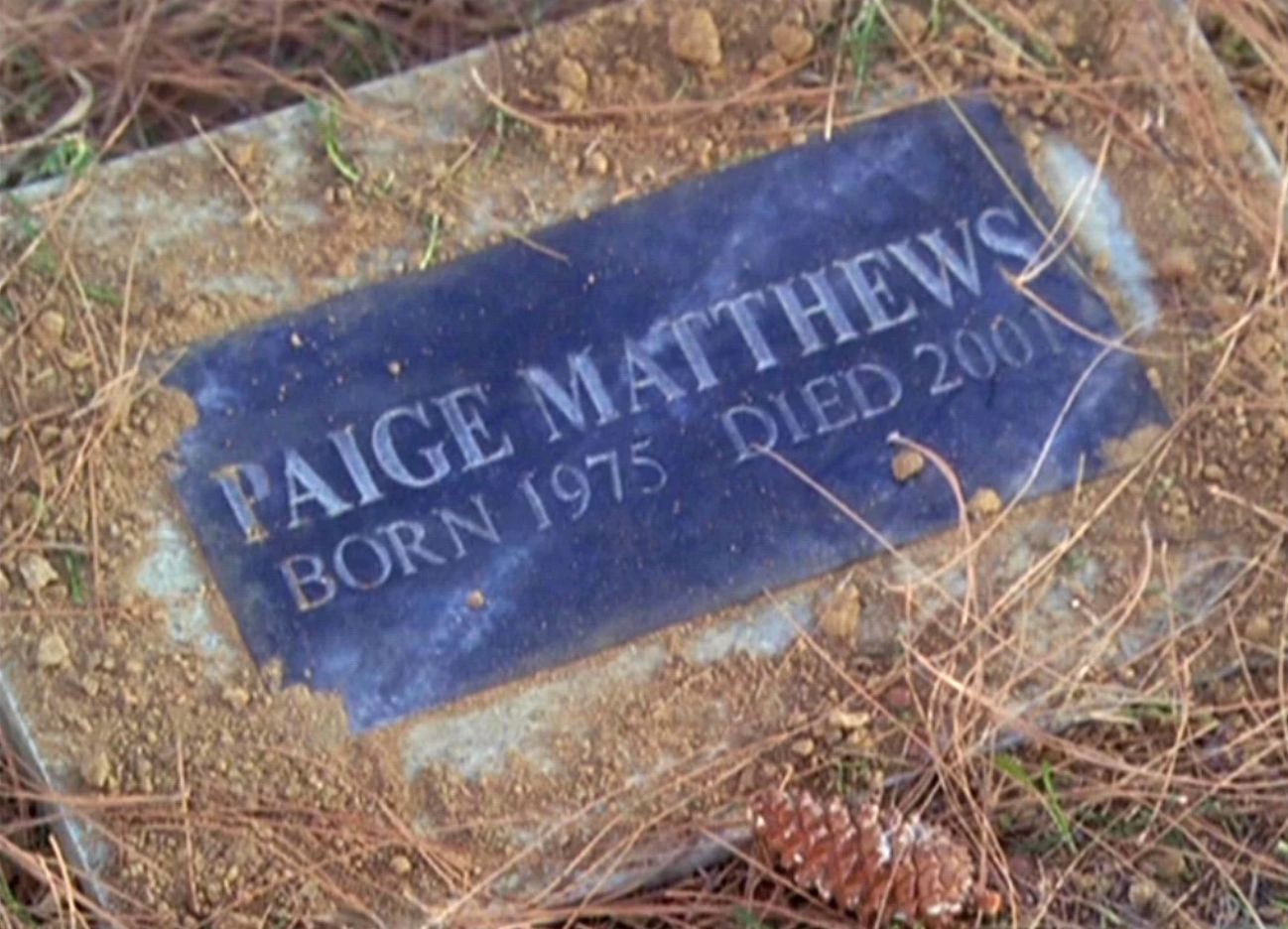 Charmed Paige Tombstone Has A Different Birth Year