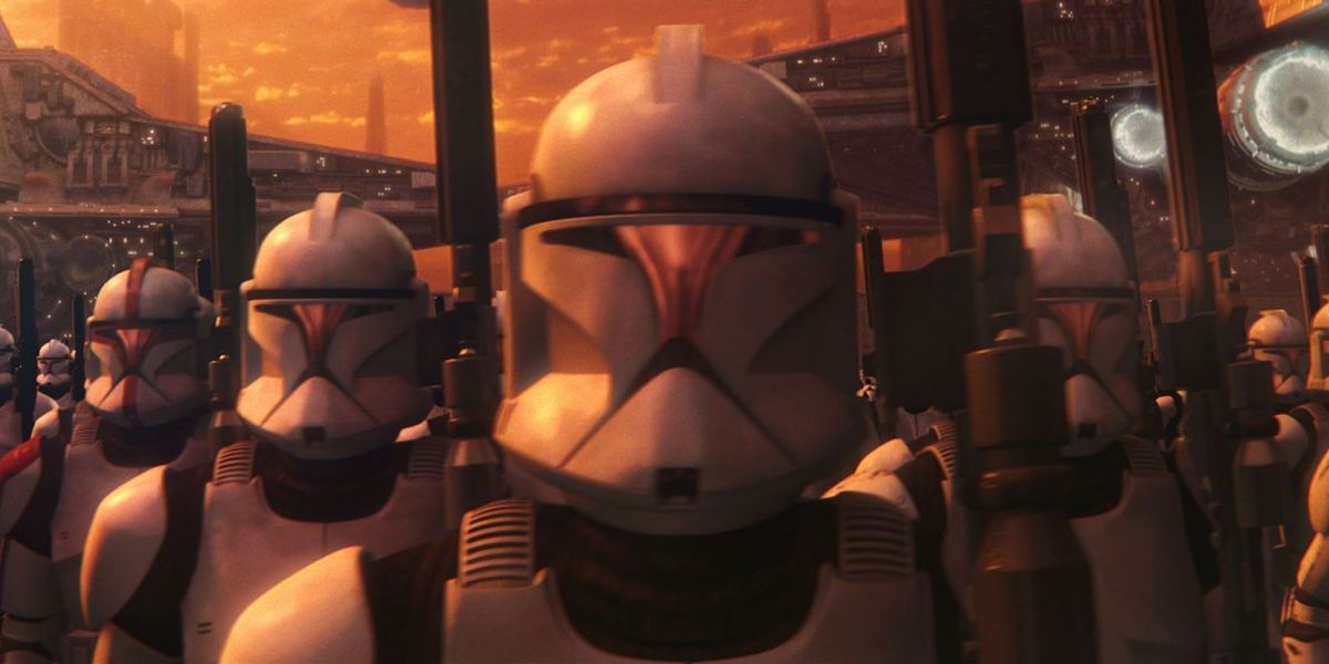 Clone Army Formation Star Wars Prequels