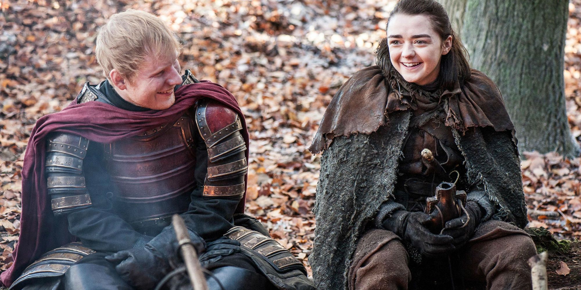 Ed-Sheeran-and-Maisie-Williams-in-Game-of-Thrones
