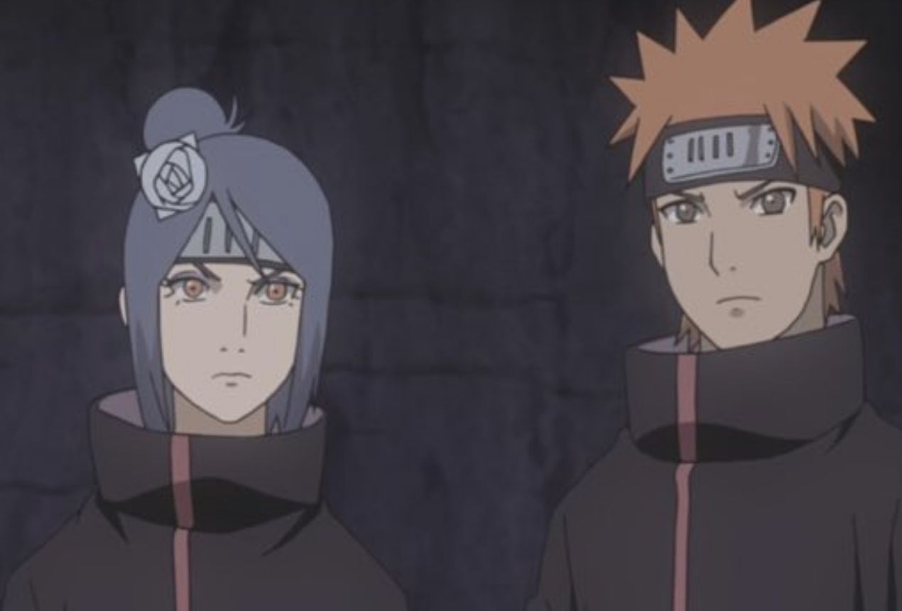 Naruto Shippuden Akatsuki Members Konan And Nagato