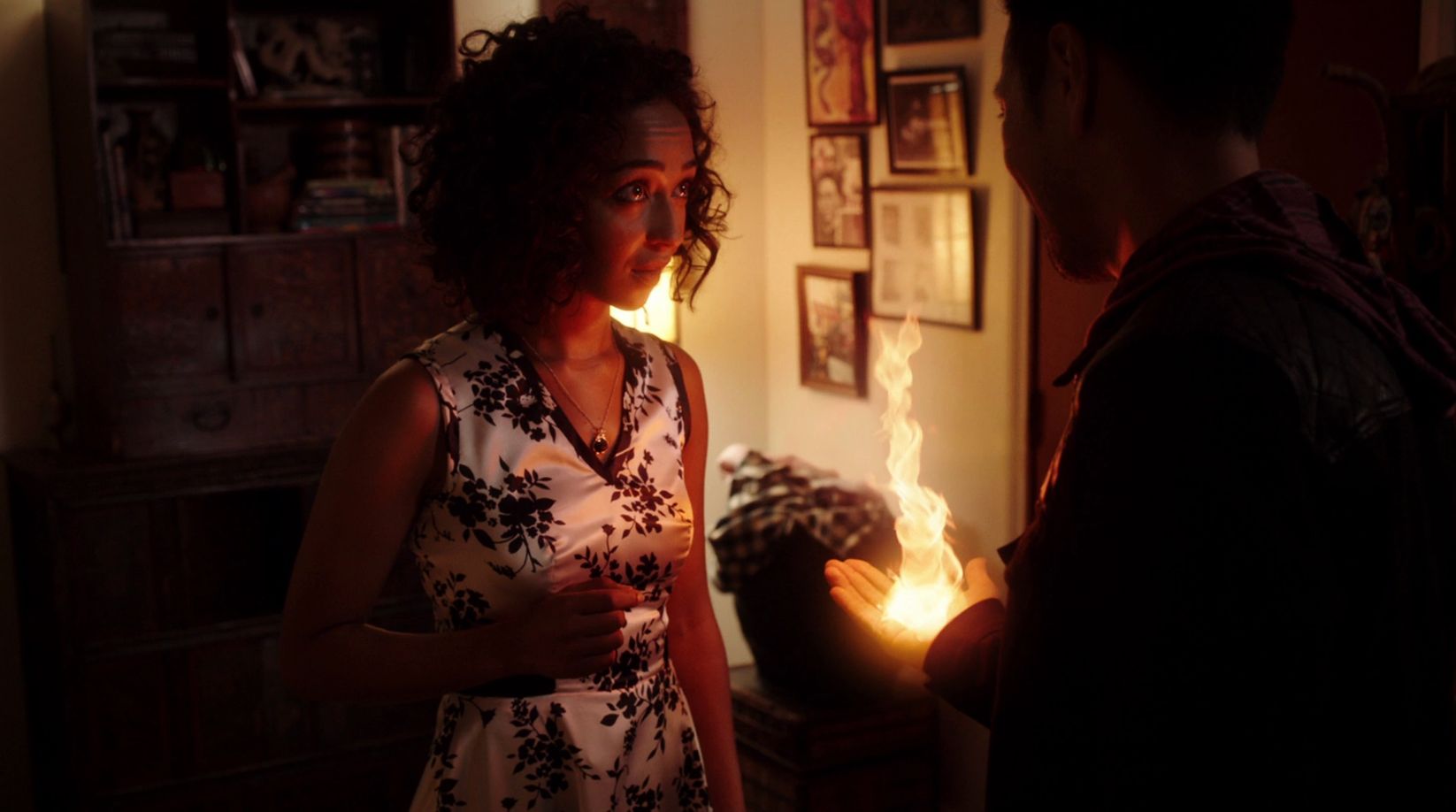 Raina And Scorch In Agents Of SHIELD S1E05 Girl In The Flower Dress