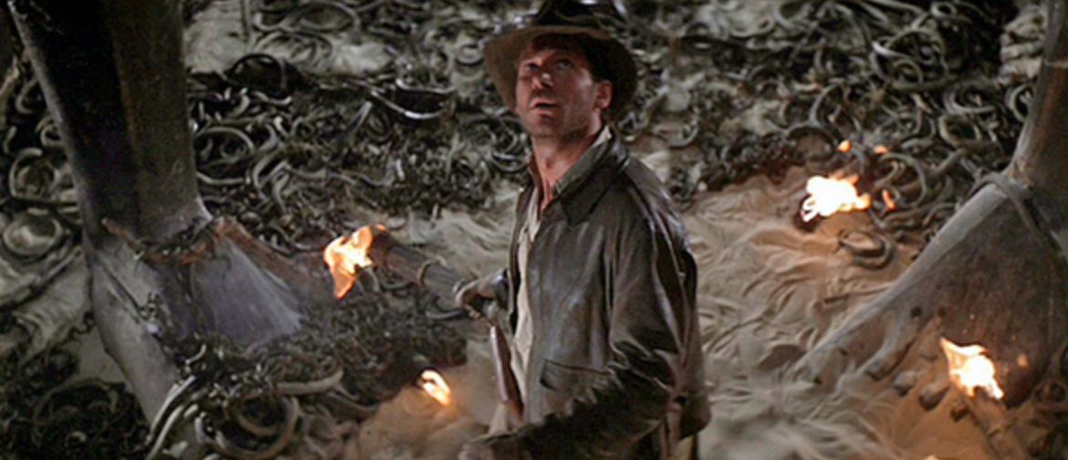 Snakes With Indiana Jones In Raiders Of The Lost Ark