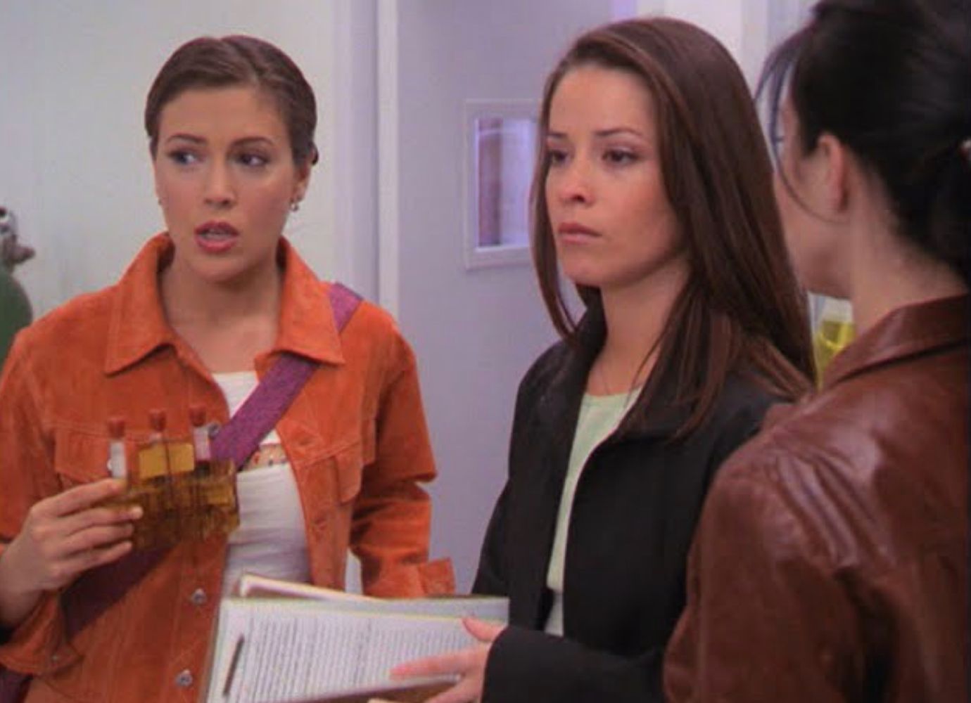 The Halliwell Sisters In Charmed Episode Astral Monkey