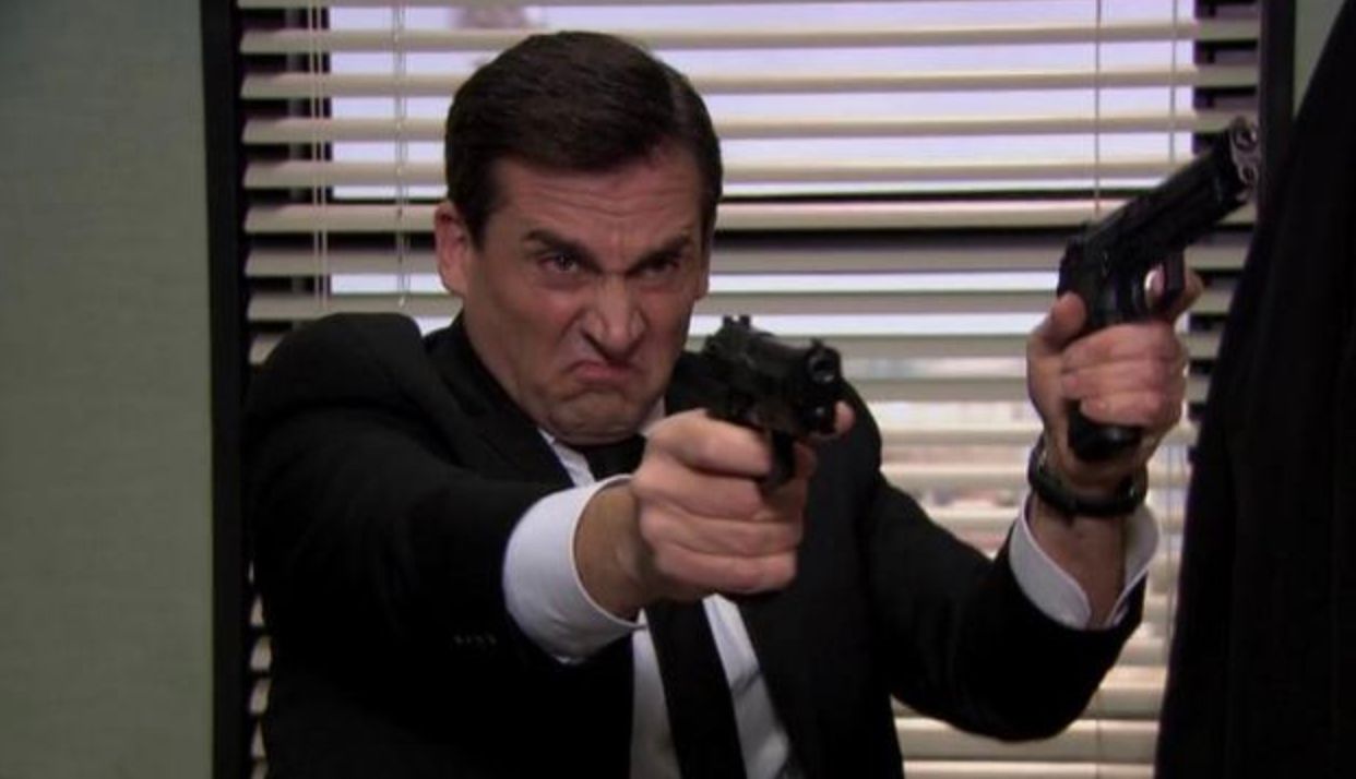 The-Office-Michael-Scott-Threat-Level-Midnight-Guns