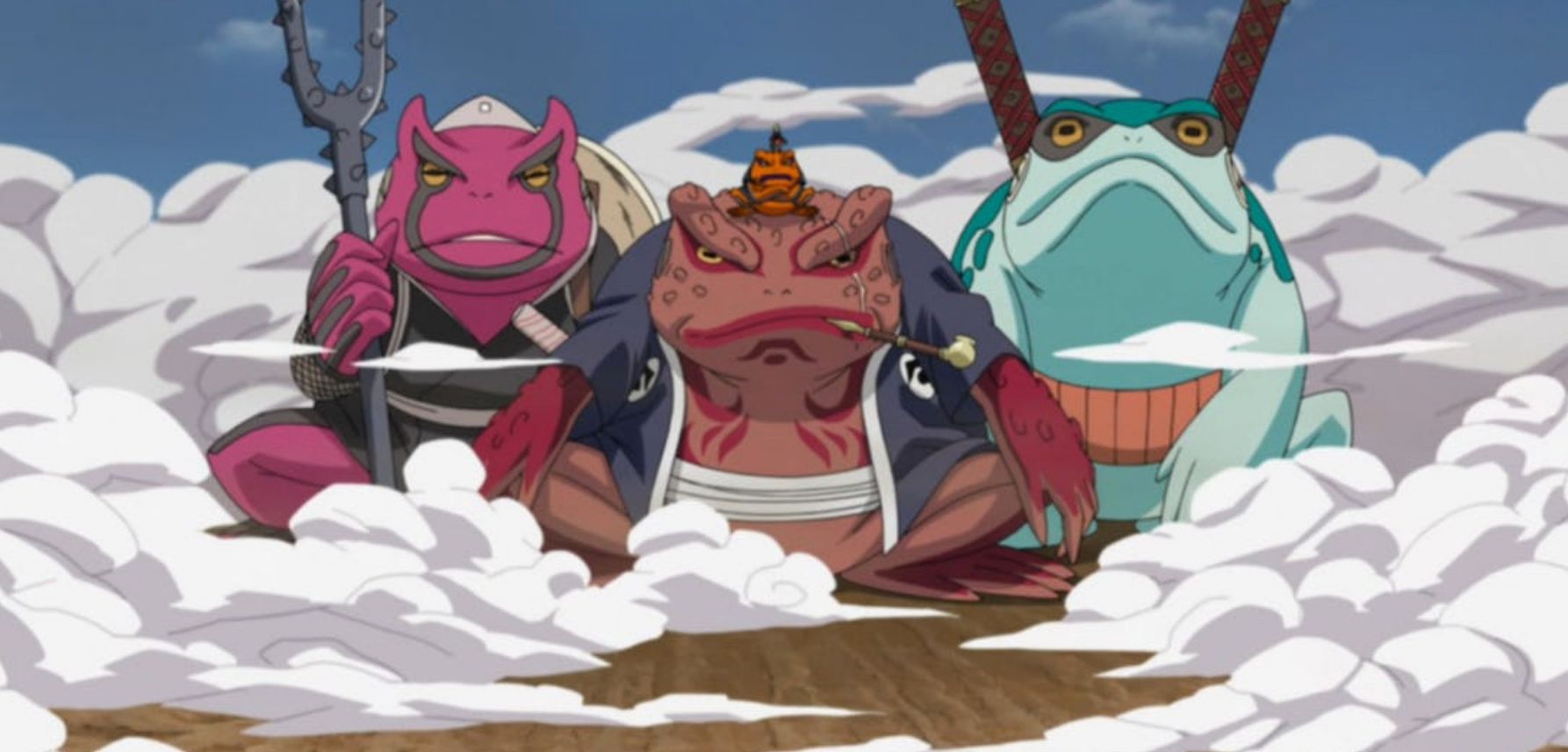 The Toads Of Naruto