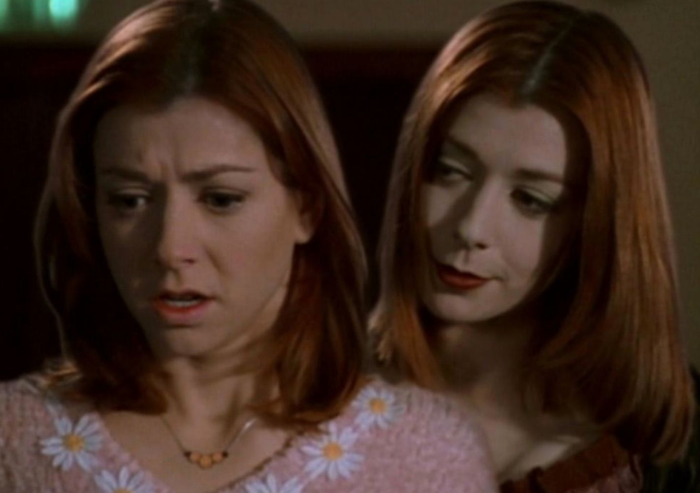Willow Meets Vampire Willow In Buffy The Vampire Slayer