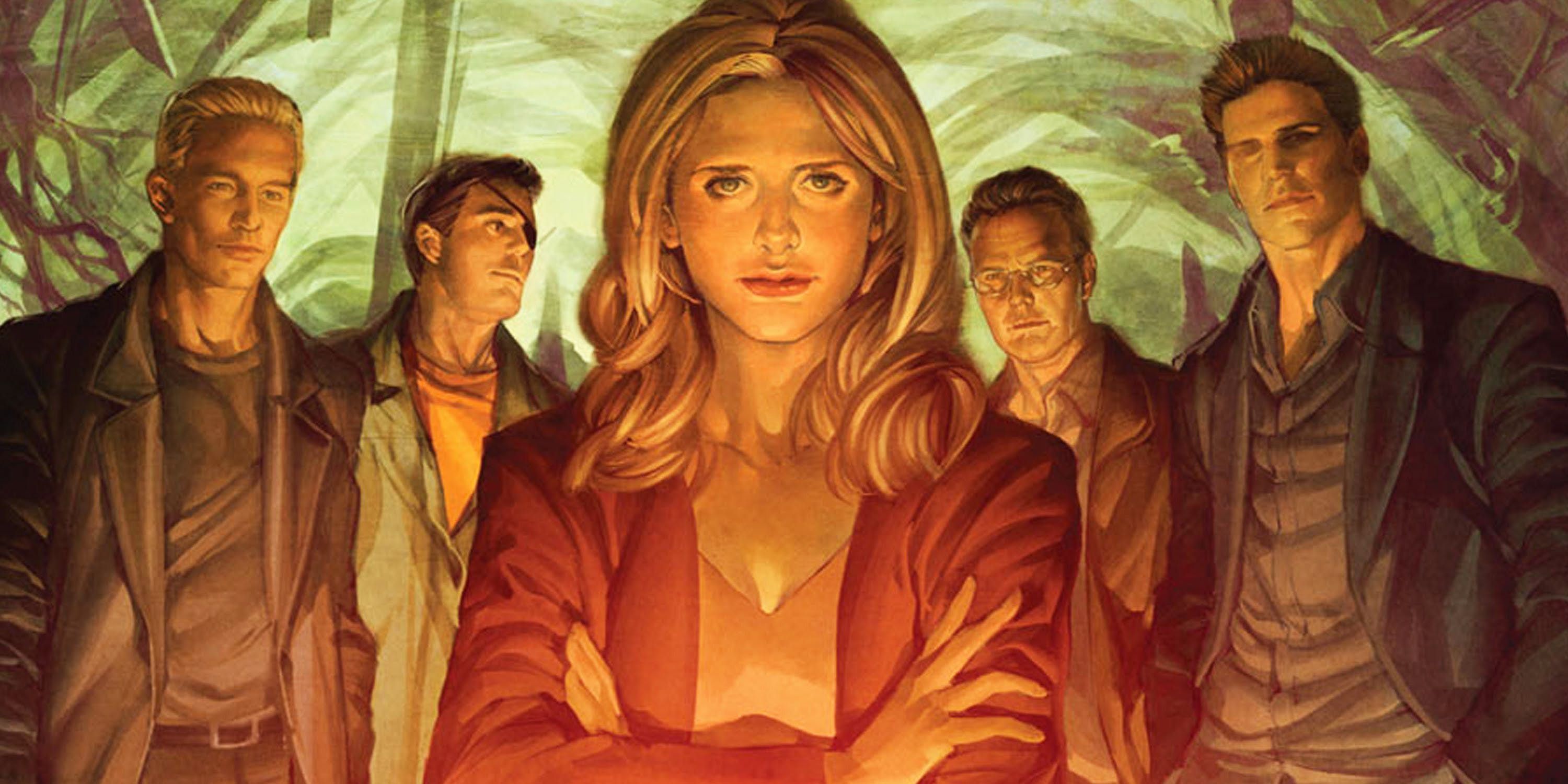 Buffy Comics Cast Cover