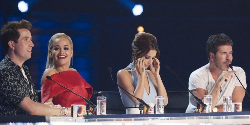 The X Factor Judges Smiling