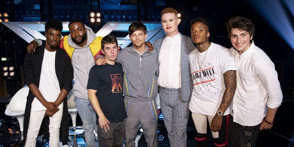 X Factor several contestants 2018 season posing for a photo
