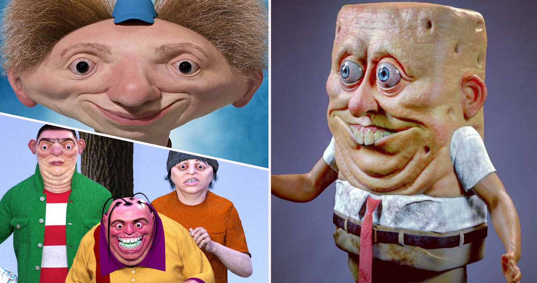 20 Terrifying Sculptures Of Cartoon Characters