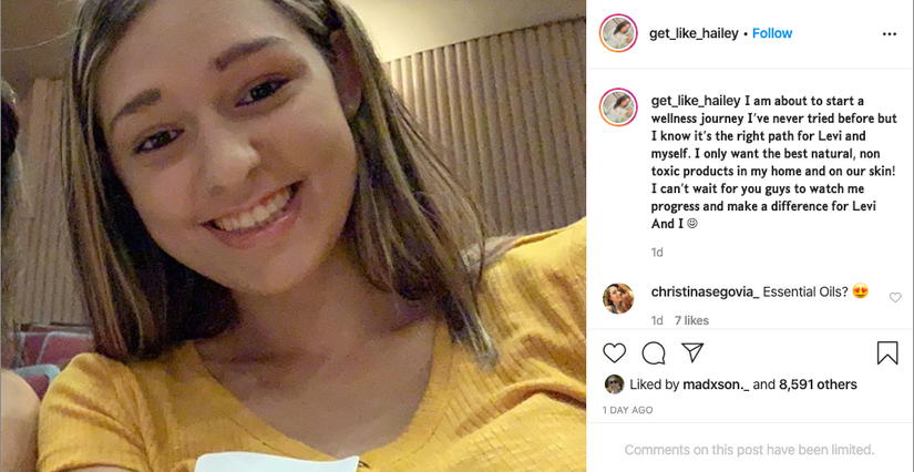 Hailey Tilford of TLC's Unexpected, Instagram post
