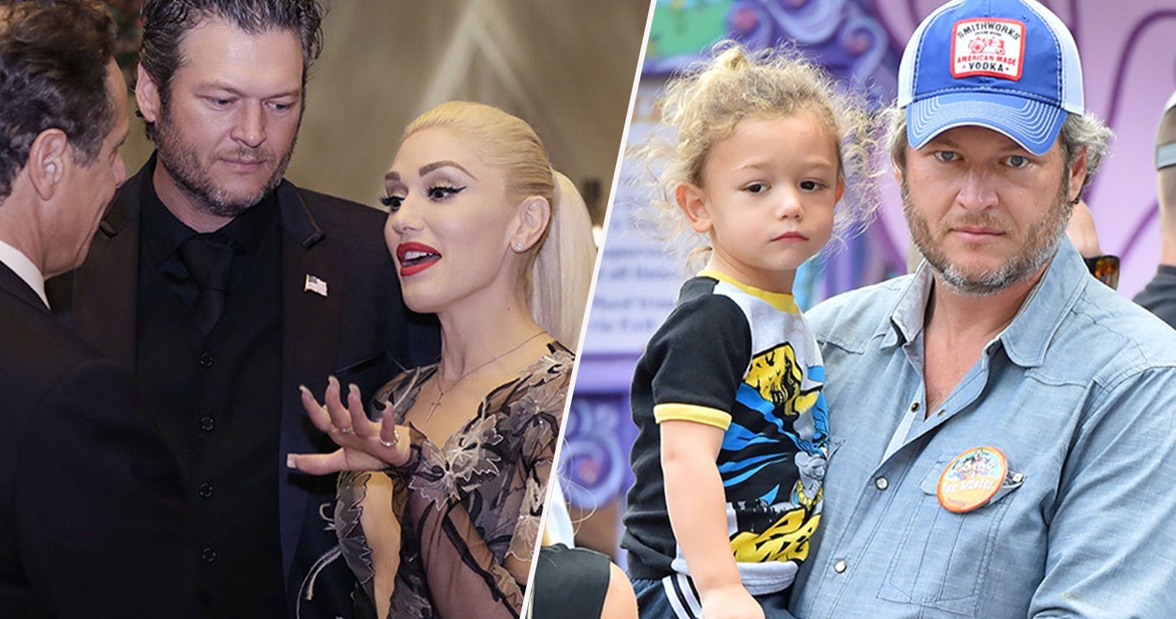 20 Photos Of Blake Shelton And Gwen Stefani's Family Life