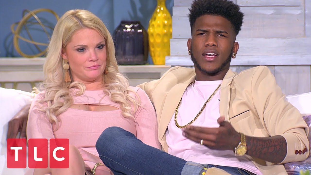 Jay Smith and Ashley Martson from 90 Day Fiance in an interview