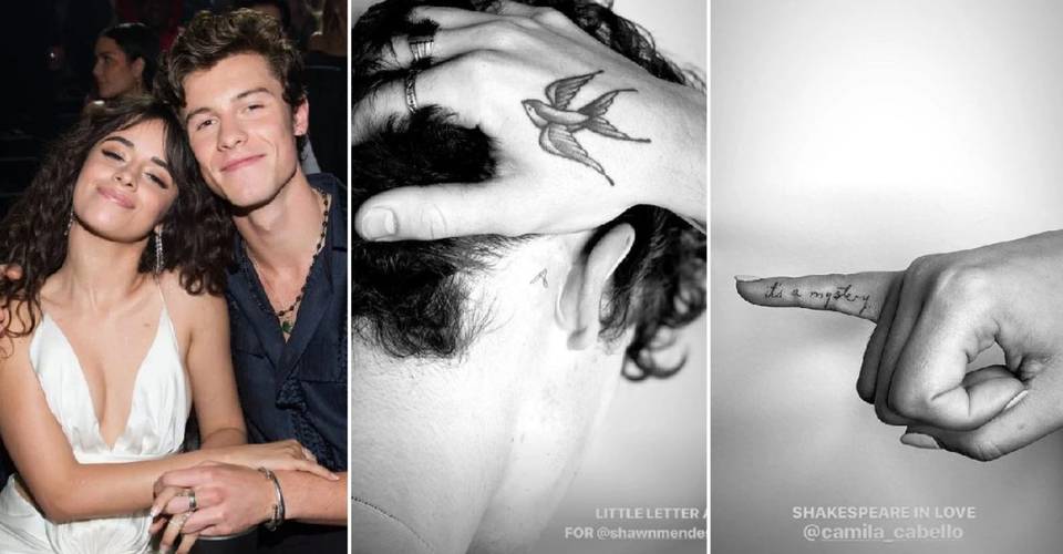 Shawn Mendes And Camila Cabello Get Inked Together Thethings
