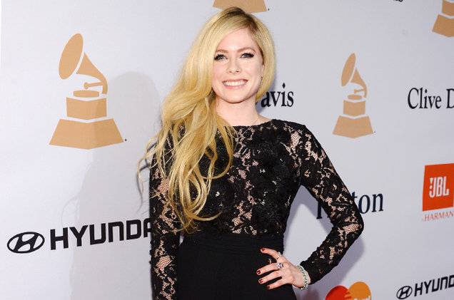 Avril Lavigne attends the 2016 Pre-Grammy Gala and Salute to Industry Icons honoring Irving Azoff at The Beverly Hilton Hotel on Feb. 14, 2016 in Beverly Hills, California.Via Getty