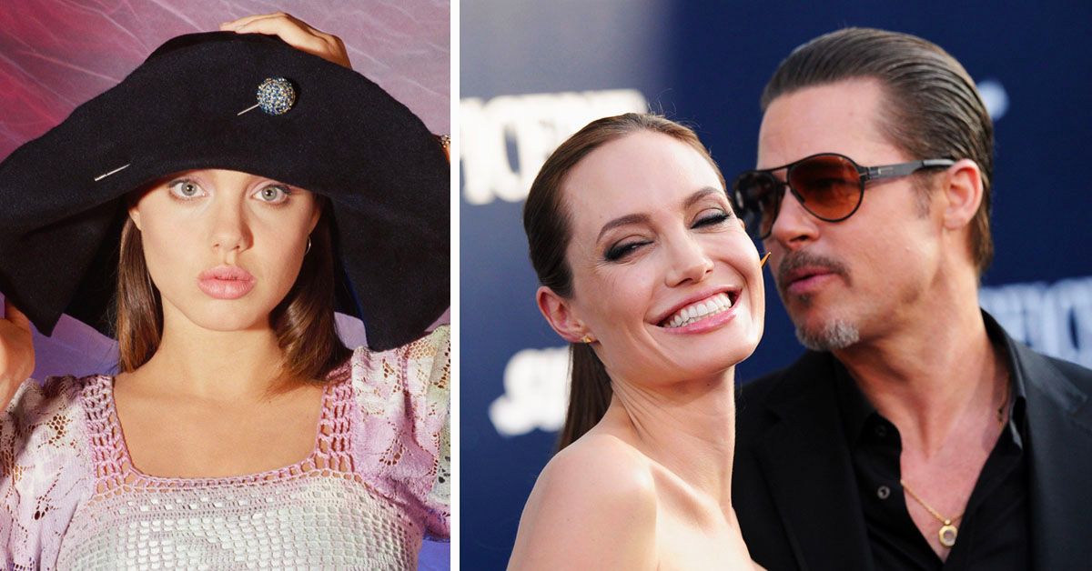 22 Rare Photos Of Angelina Jolie And Brad Pitt Before, During And