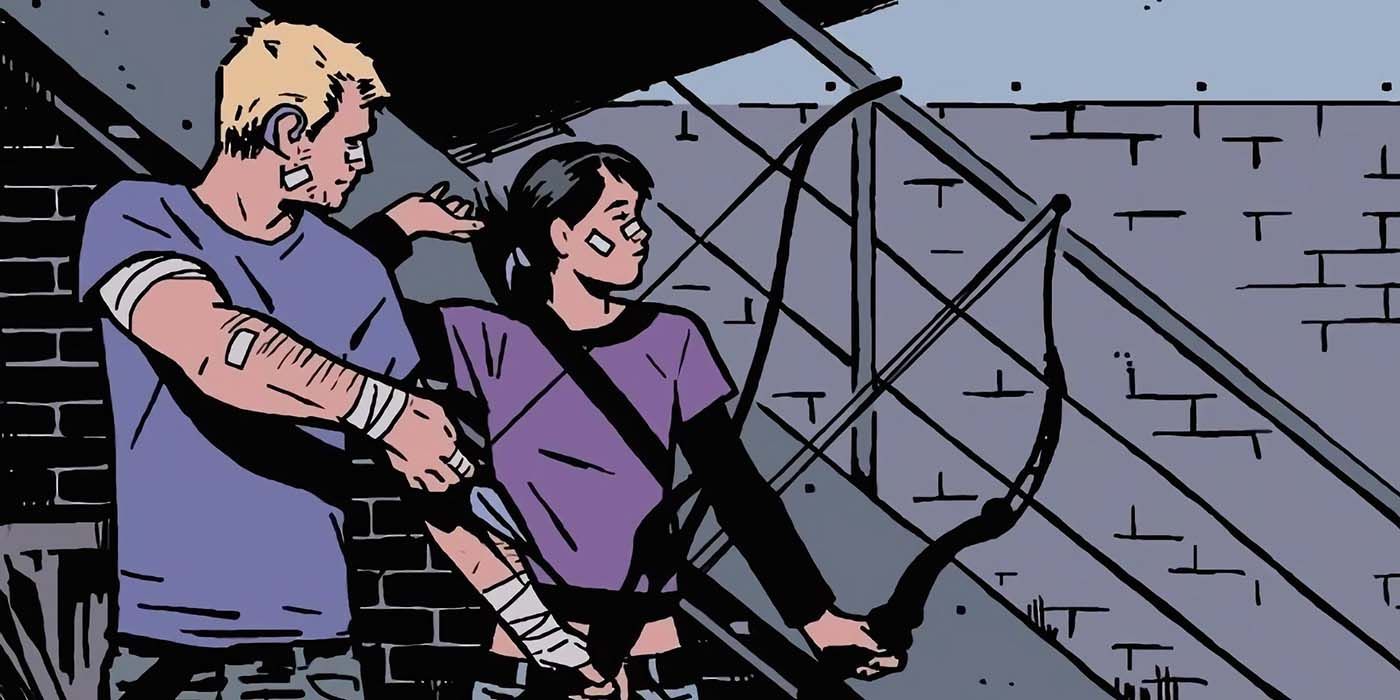 Hawkeye comics by Matt Fraction