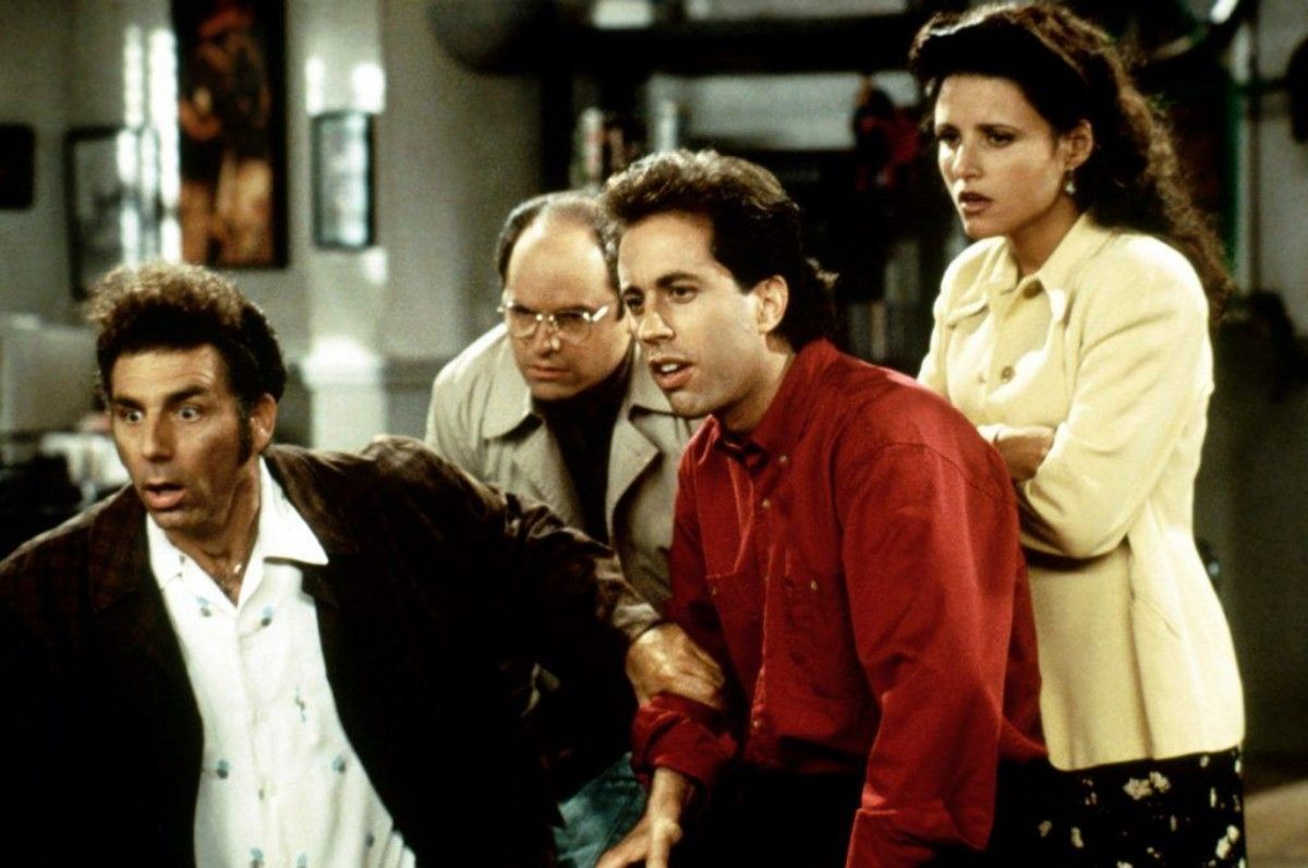 Seinfeld - Jerry's Apartment - Main Cast - 90s TV Show