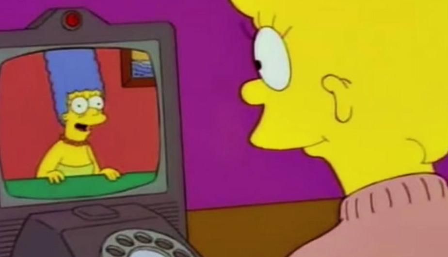 The Simpsons Facetime