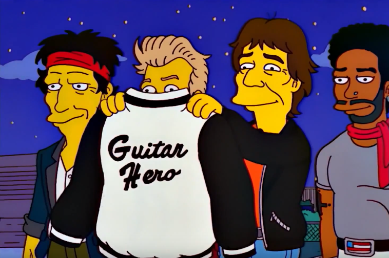 The Simpsons Guitar hero
