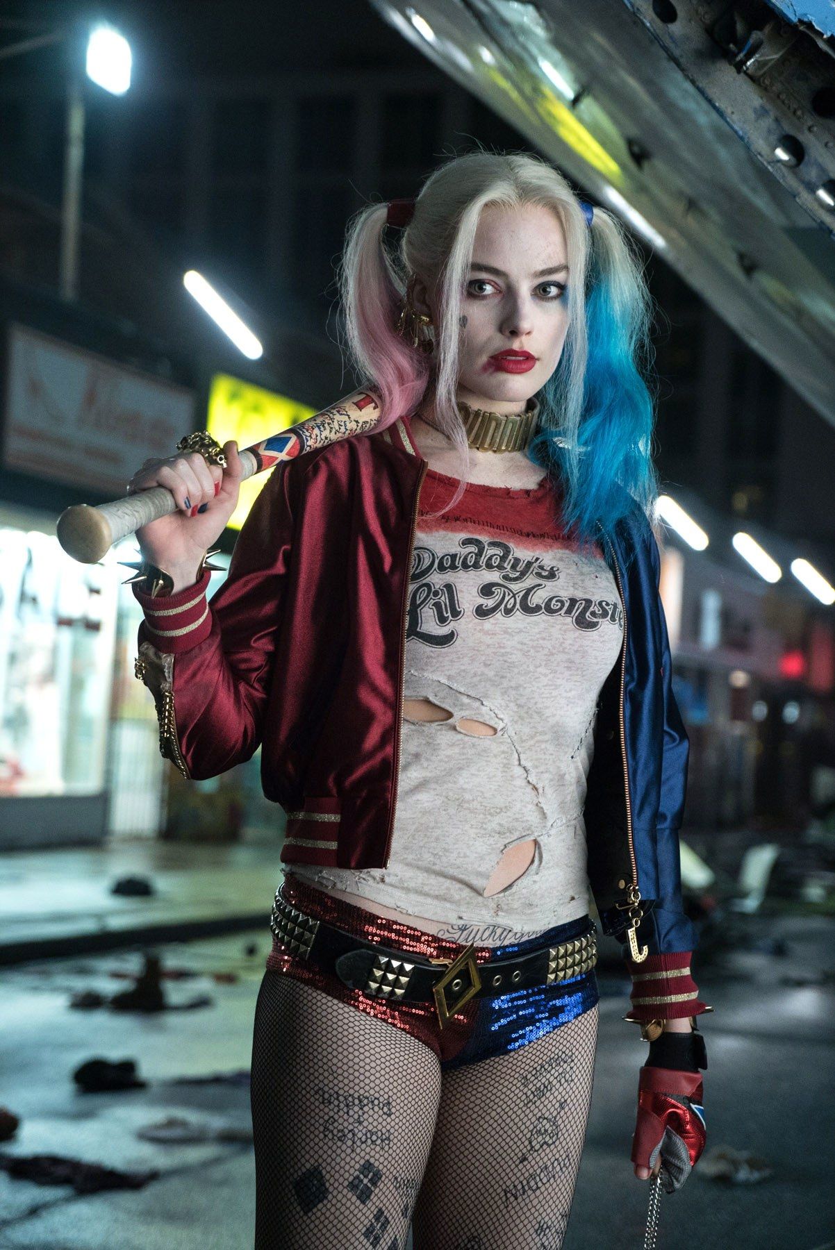 Margot Robbie as Harley Quinn for Suicide Squad