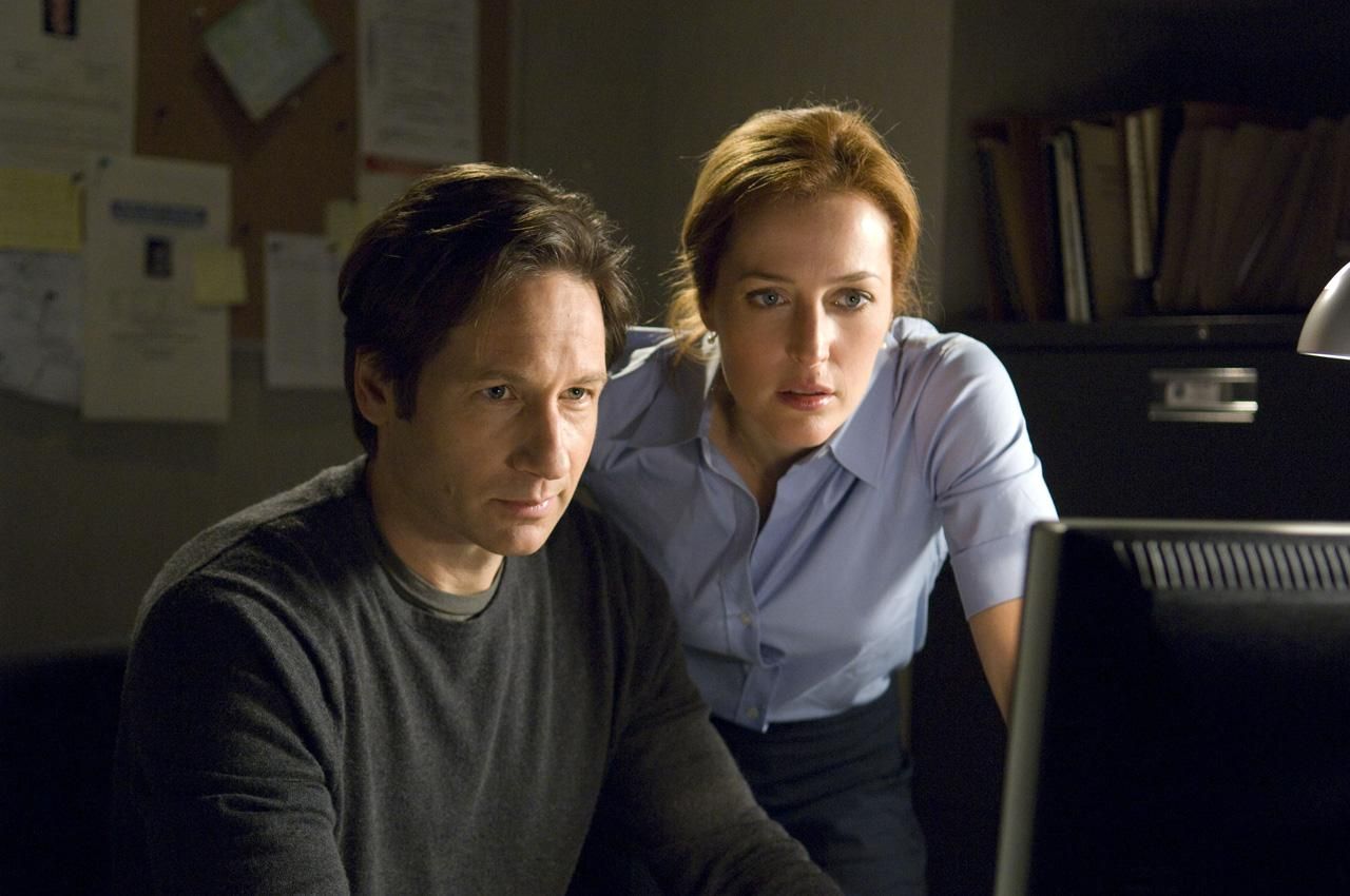The X-Files - Computer - Scully &amp; Mulder 