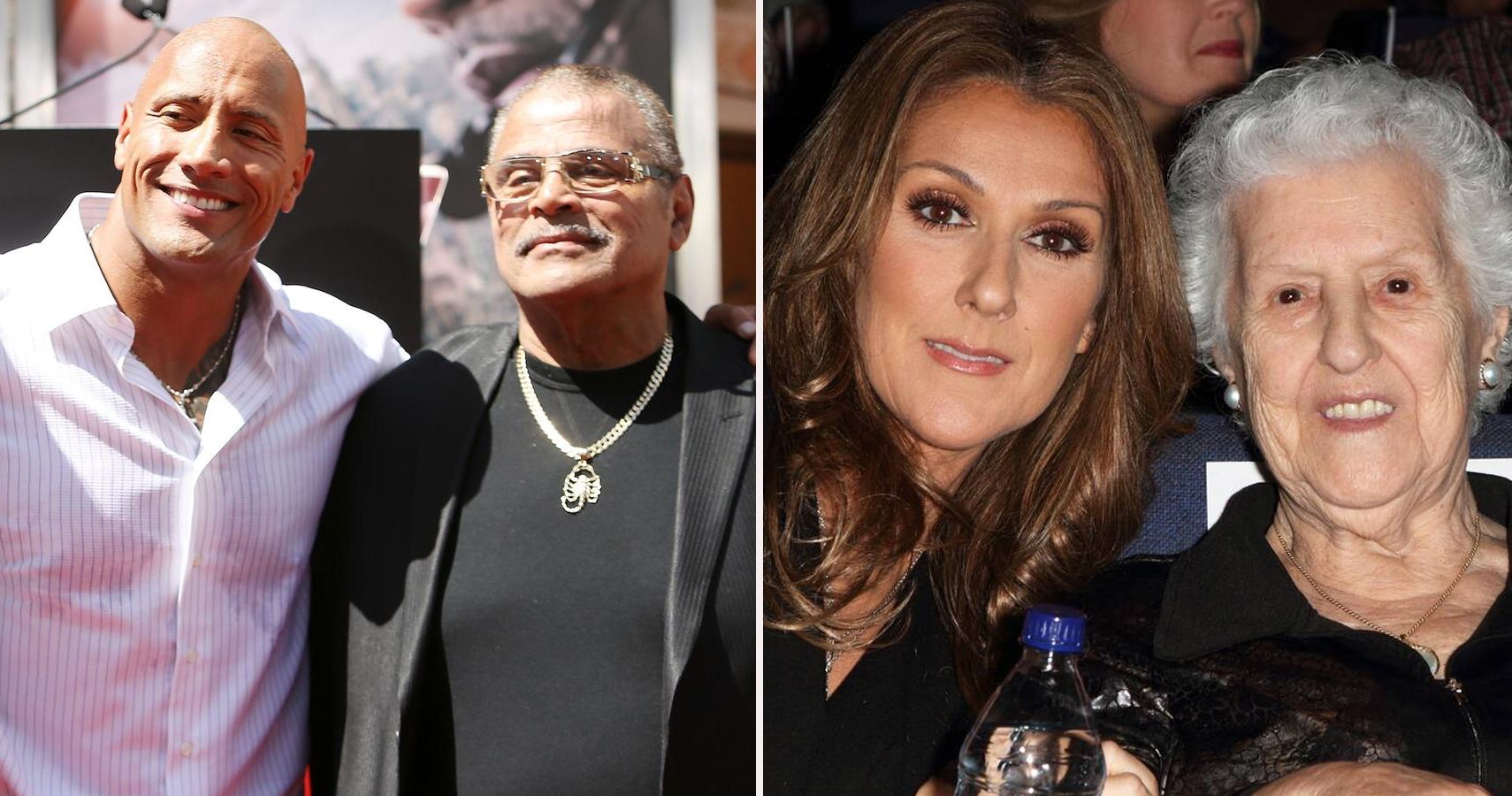 Fans Offer Condolences As The Rock And Celine Dion Mourn The Loss Of Their Parents