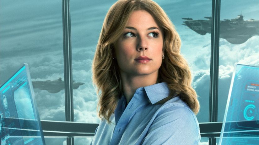 Emily VanCamp as Sharon Carter in Captain America-The Winter Soldier