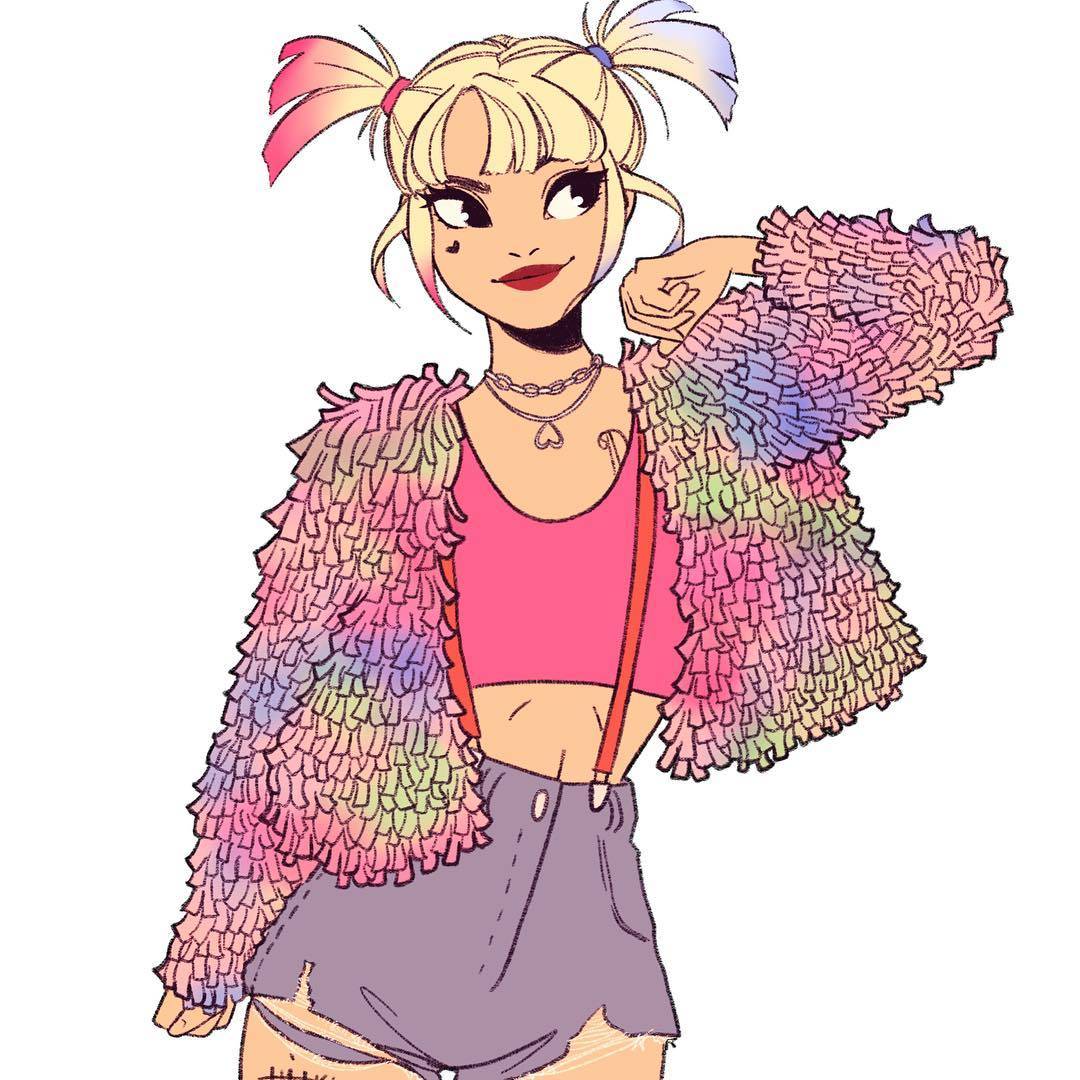 Fan Art Pictures Of Harley Quinn That Change The Way We See Her