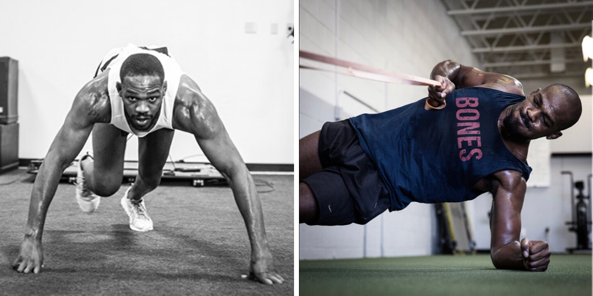 15 Workout Photos Of Jon Jones Going Beast Mode Thethings