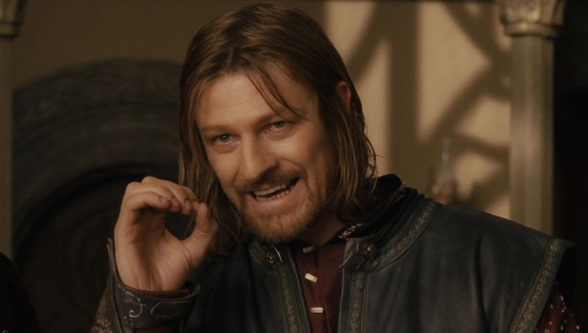 Sean Bean as Boromir in Rivendell