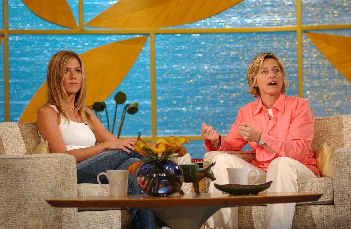 Ellen DeGeneres Jennifer Aniston 2003