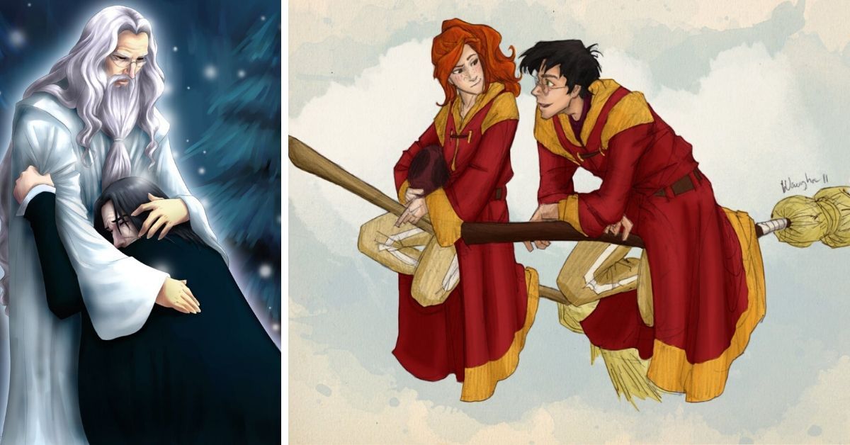 Niende bånd Destruktiv 15 Fan Art Pics Of Harry Potter Heroes That Would Make Voldemort Sick