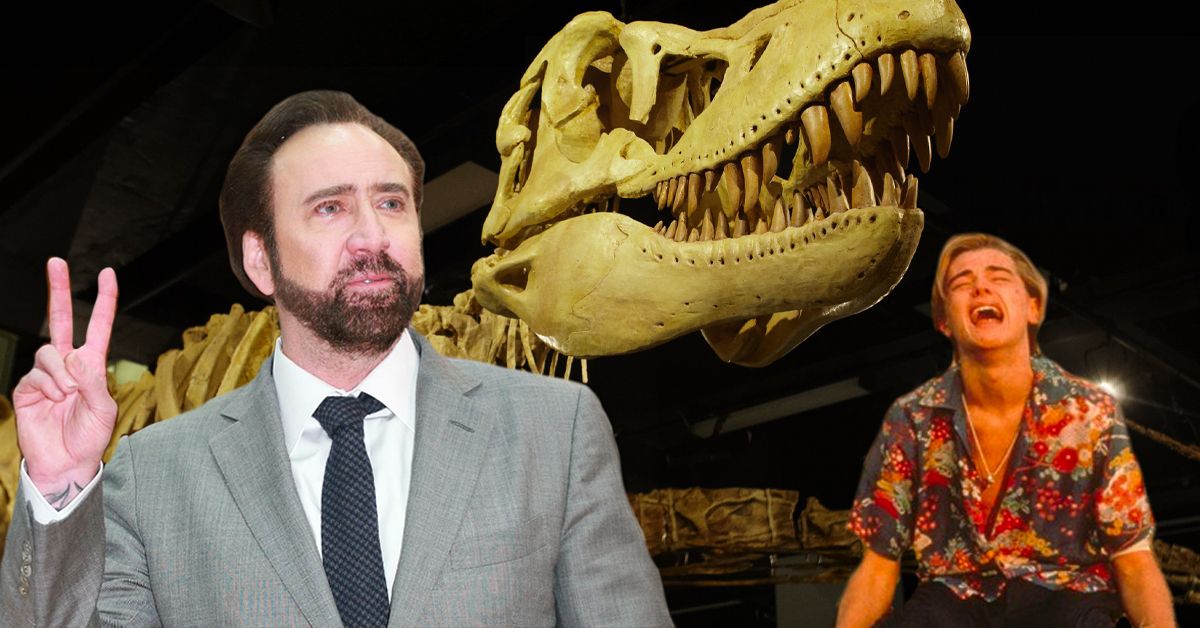 Nicolas Cage Once Outbid Leo DiCaprio On A Stolen Dinosaur Skull