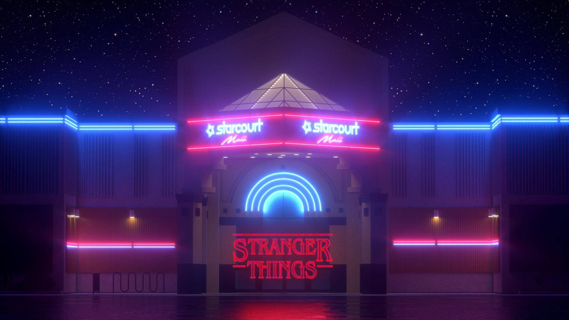 stranger things mall