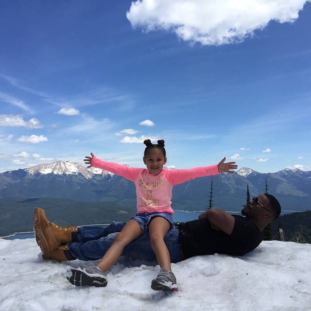 Jamie Foxx e Annalise in Montana