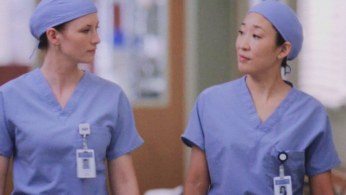 Cristina Yang and Lexie Grey Wearing diapers 