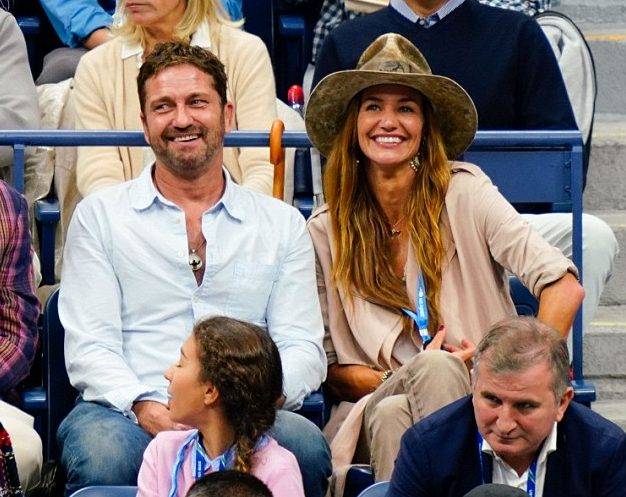 Morgan Marrom e Gerard Butler em esportes