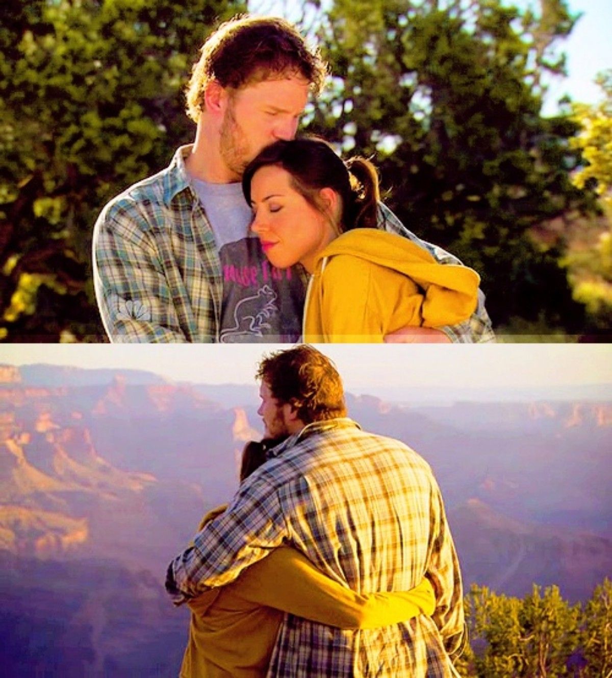 April and Andy - Parks and Rec - Grand Canyon 
