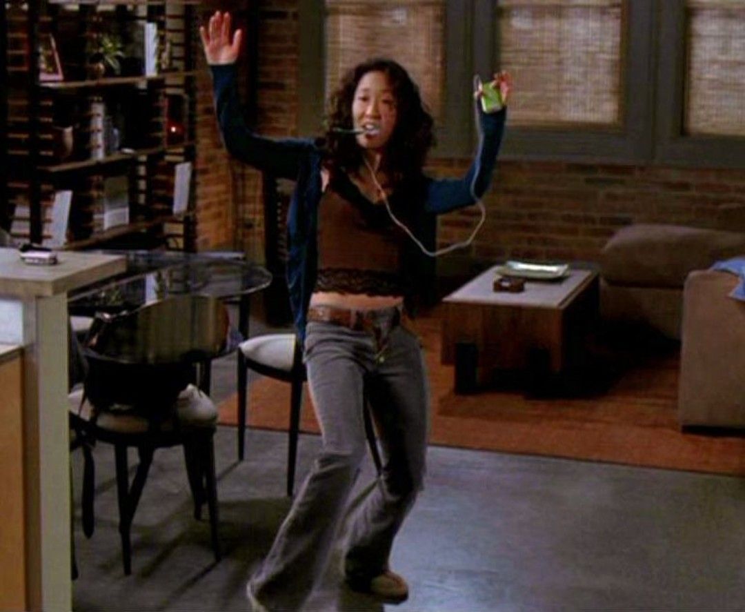 Cristina Yang dance off with Burke 