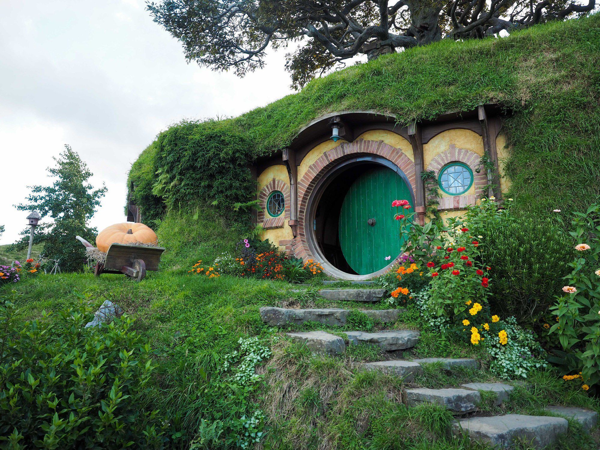 Exterior of Bilbo and Frodo's home