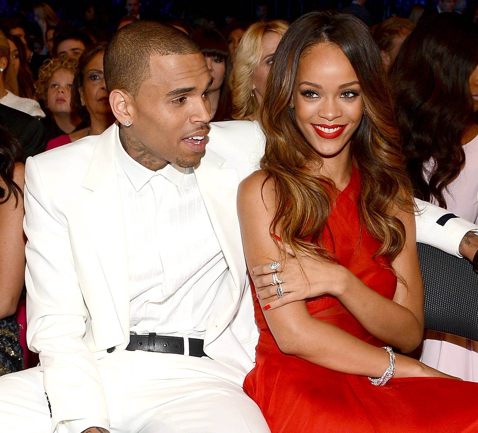  Chris Brown und Rihanna